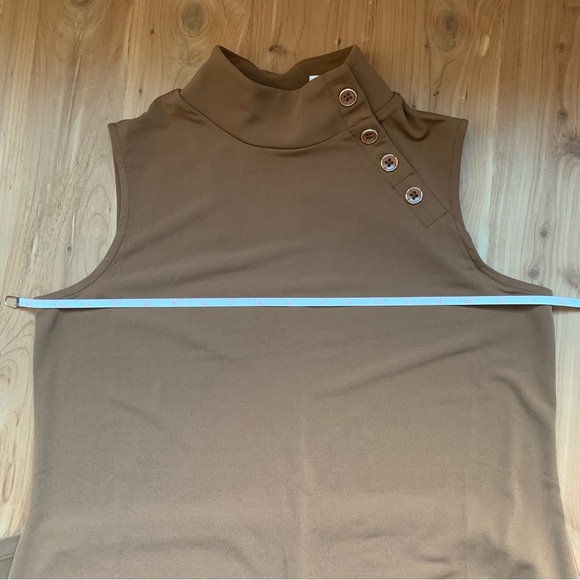 NWOT Liquid Knit Mock Neck Dress - Picture 9 of 10